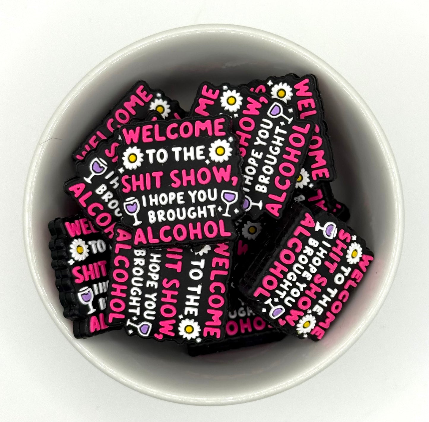 Welcome To The Şhitshow | Silicone Focal Bead