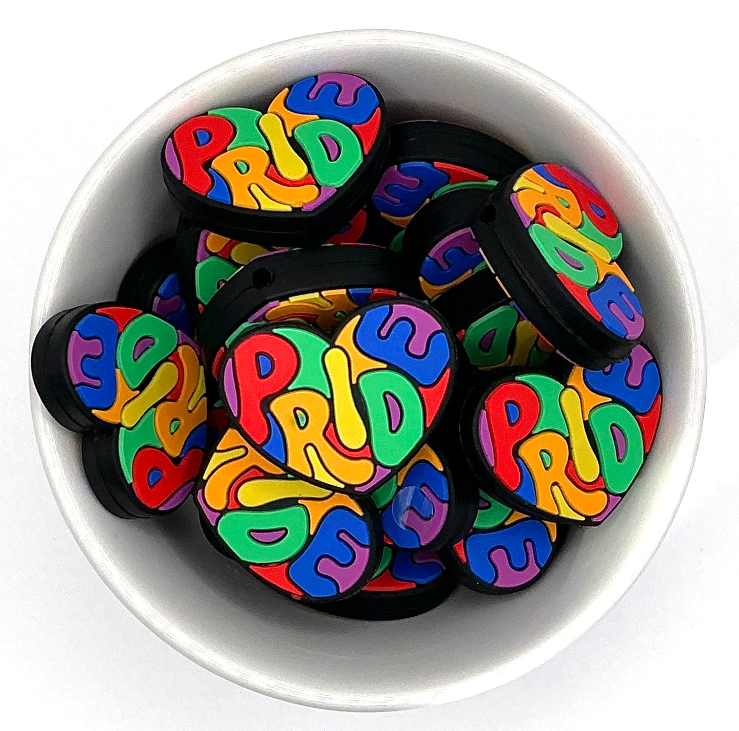 Fierté🌈 | Perles focales en silicone