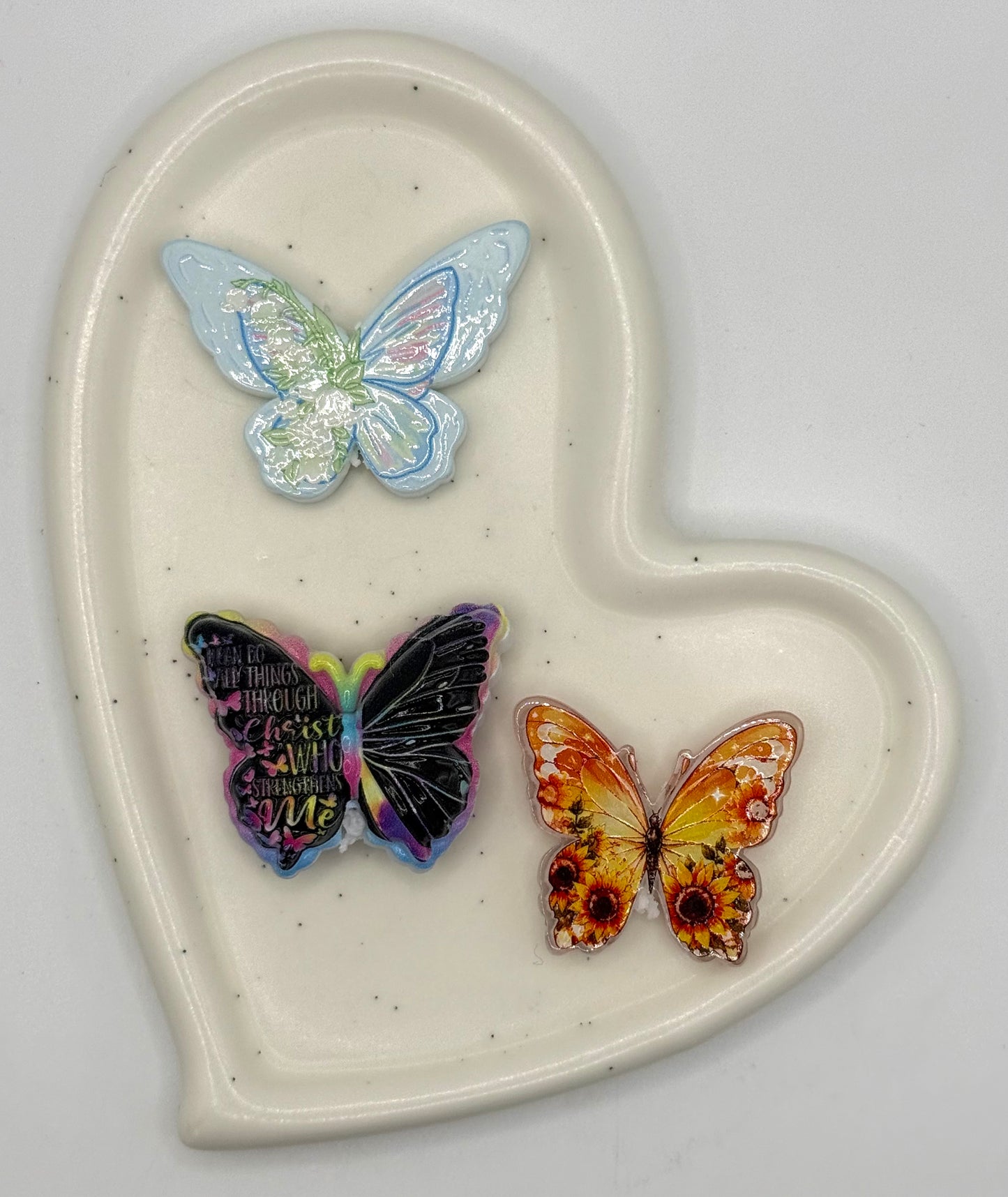 Butterfly Mix | 3 Pack | Acrylic Focal Beads
