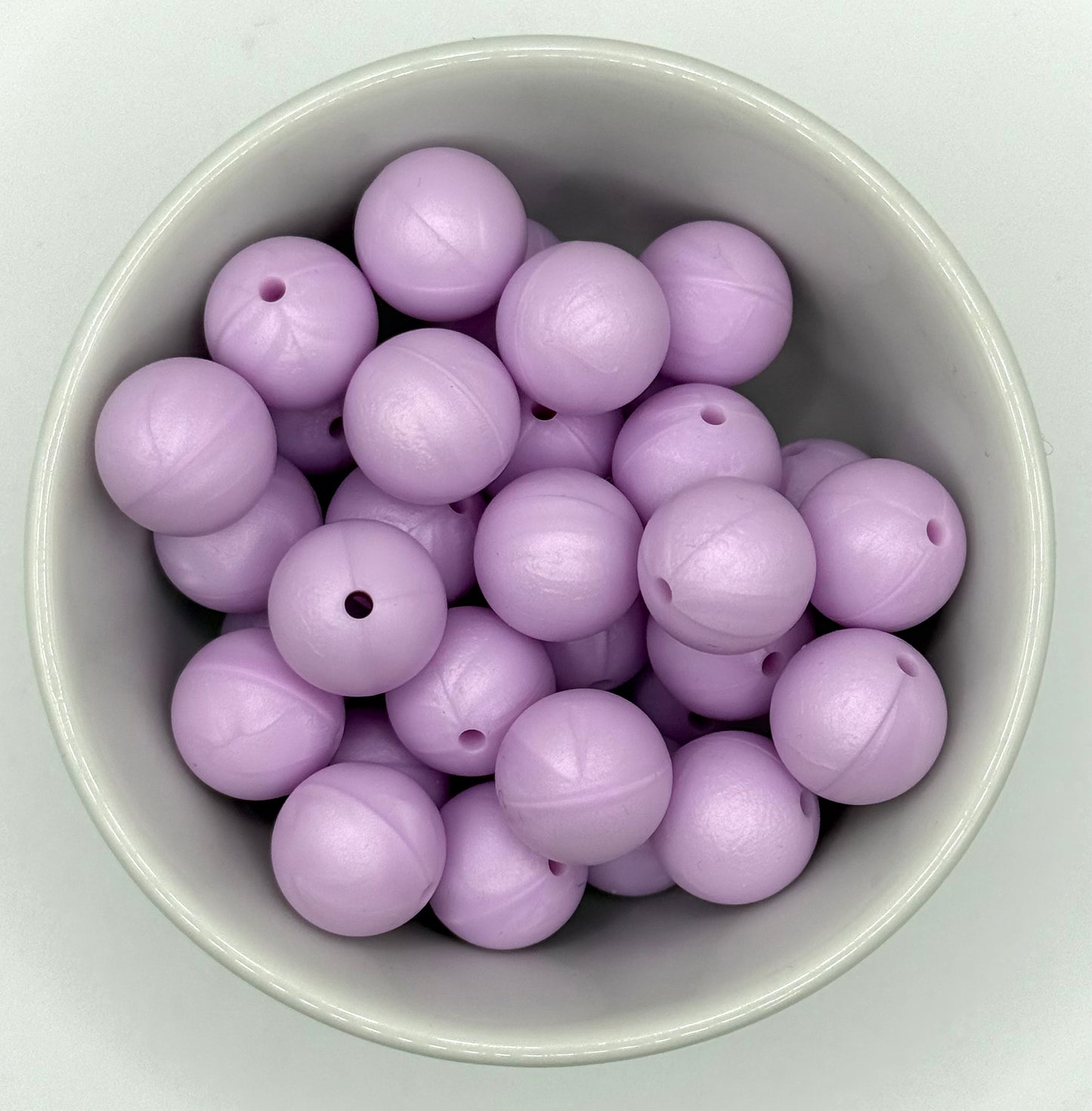 Pearl 15mm Round | Silicone Beads