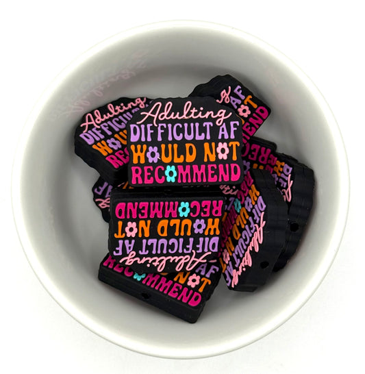Adulting: Difficult AF Would Not Recommend | Silicone Focal Bead