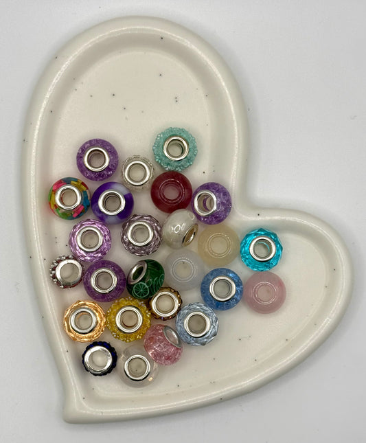 Large Hole Acrylic Spacers | Acrylic Spacer Beads