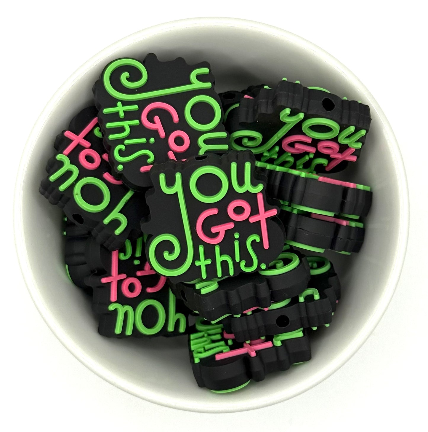 You Got This | Silicone Focal Bead