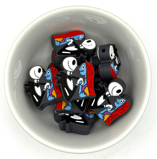 Jack n Sal Dancing | Silicone Focal Bead