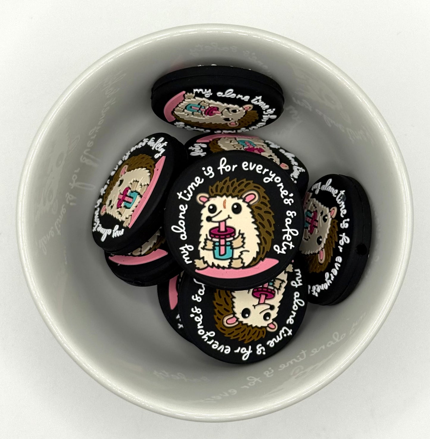 My Alone Time is For Everyone’s Safety | Silicone Focal Bead