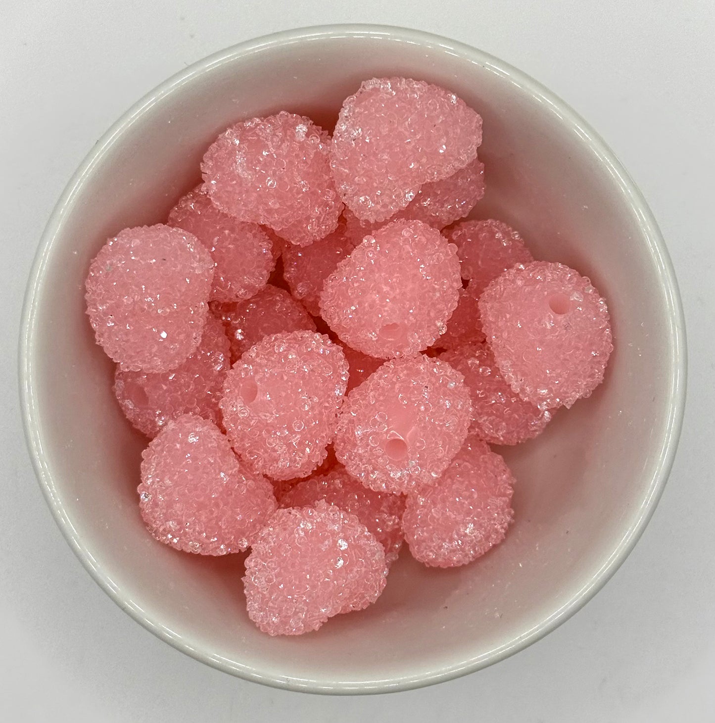Rhinestone Hearts | Acrylic Beads