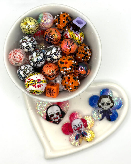 Halloween Horror Mix | Acrylic Beads