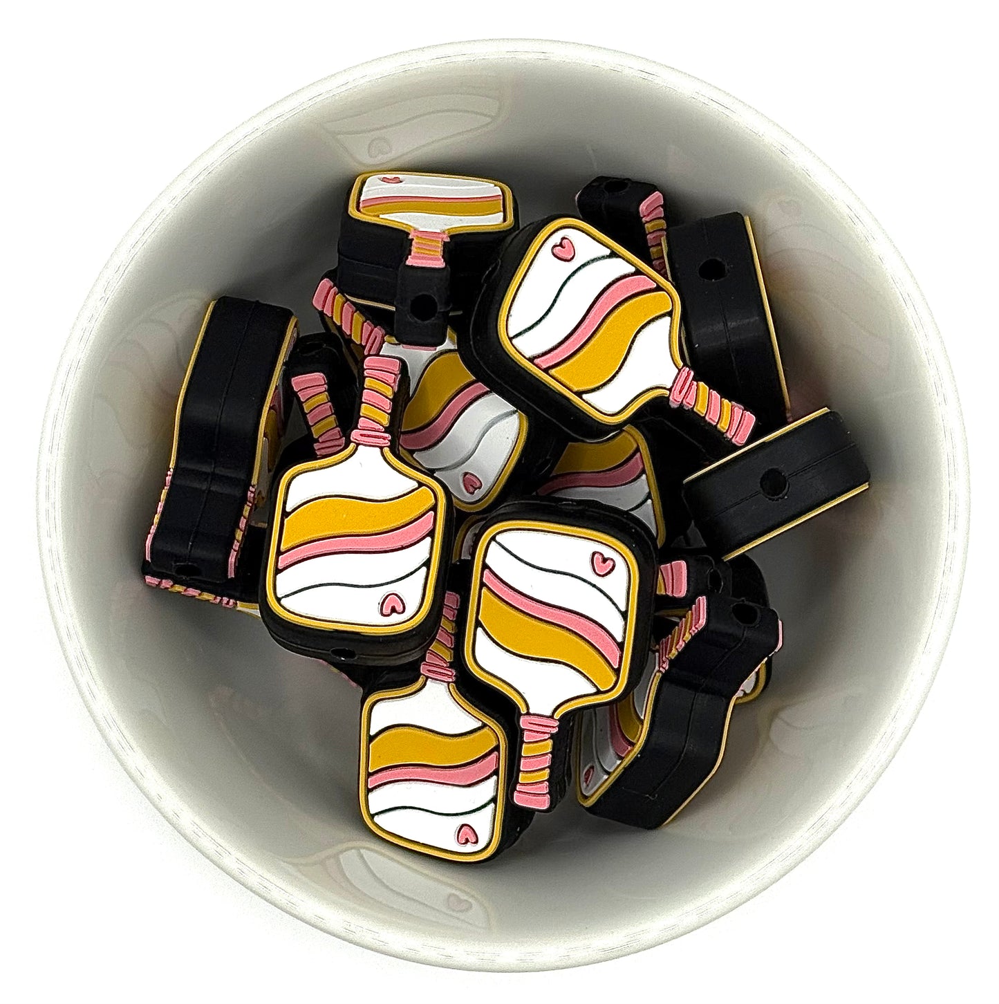 Pickleball Racket | Silicone Focal Bead