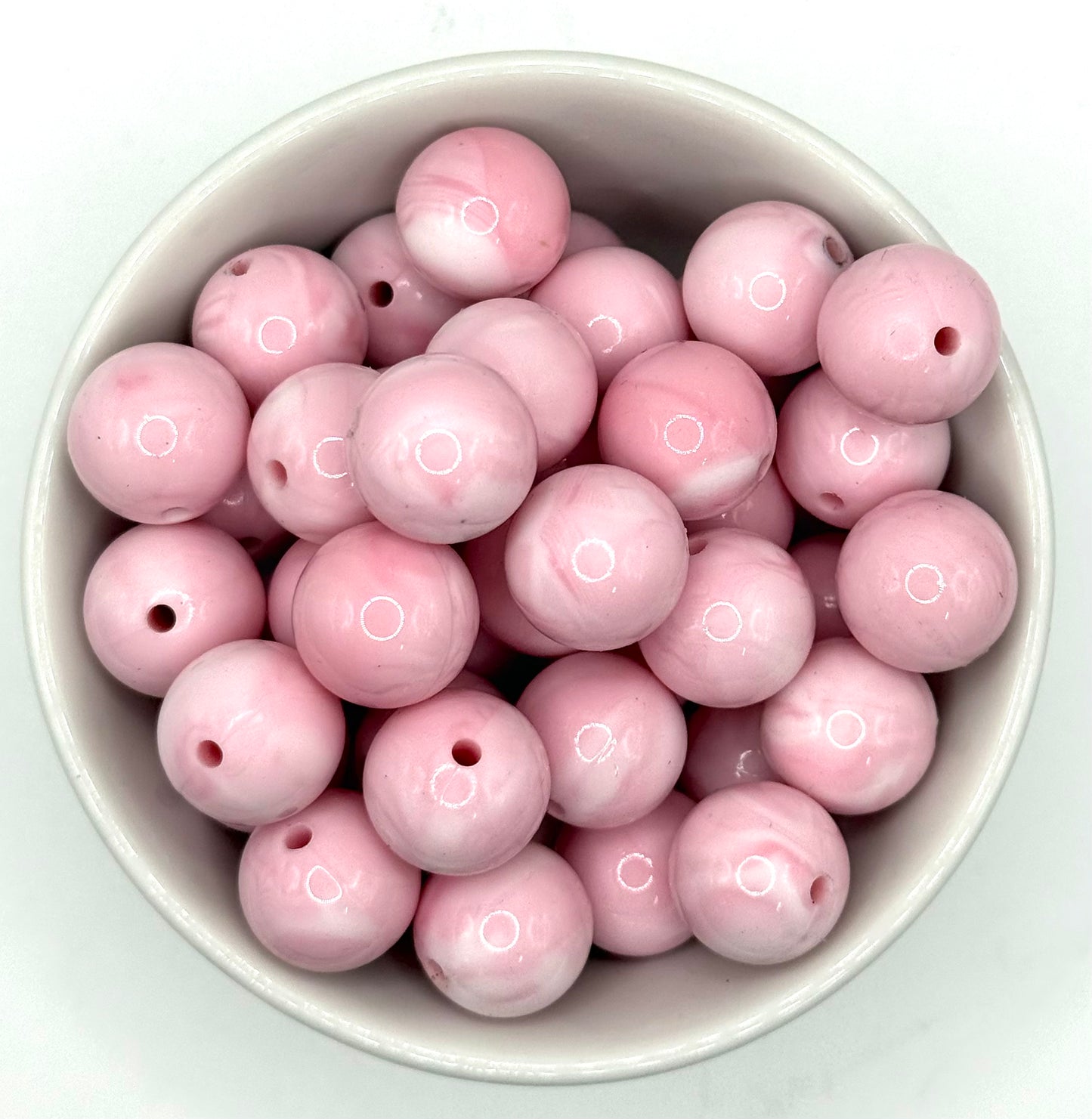 Glossy 15mm Round | Silicone Beads