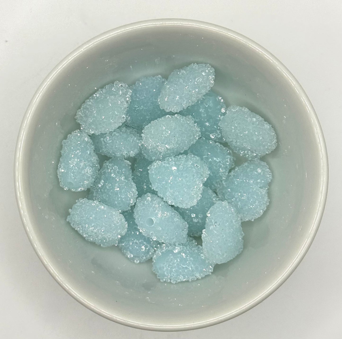 Rhinestone Hearts | Acrylic Beads