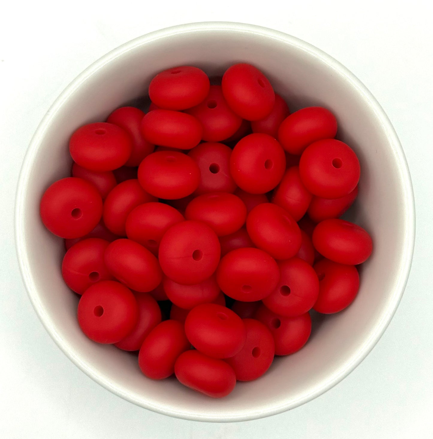Perle d'espacement Abacus 14mm | Perles d'espacement en silicone