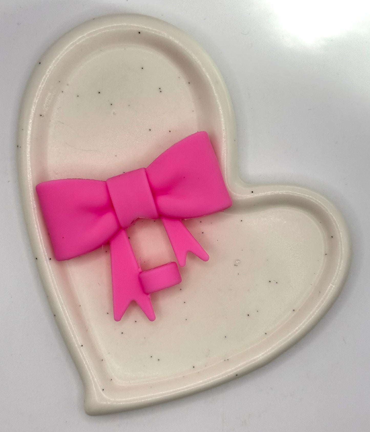 Tumbler Straw Bow | Silicone Focal Bead