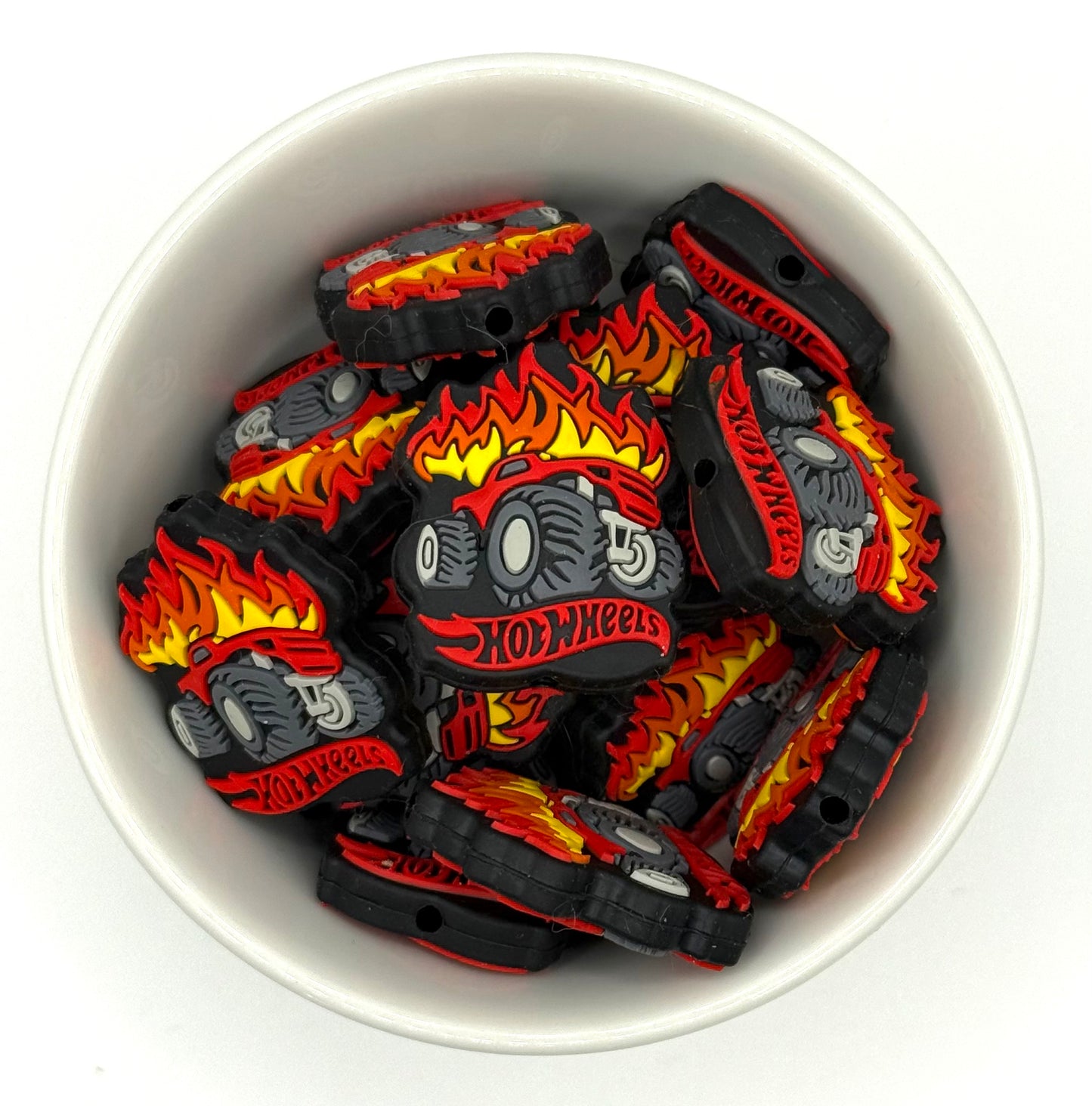 HotWheels | Silicone Focal Bead