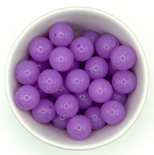Perle de gelée à paillettes 15mm | Perles en silicone