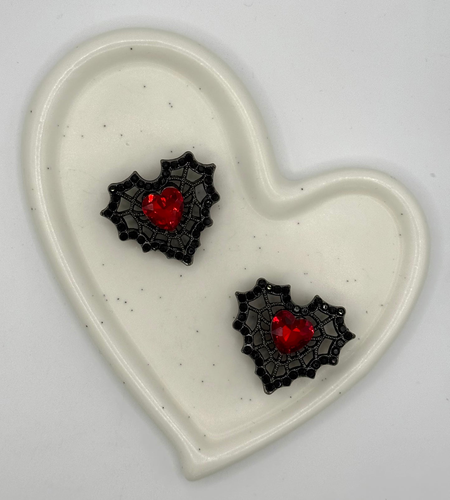 Web of Love Heart | Premium Luxe Metal Focal Bead