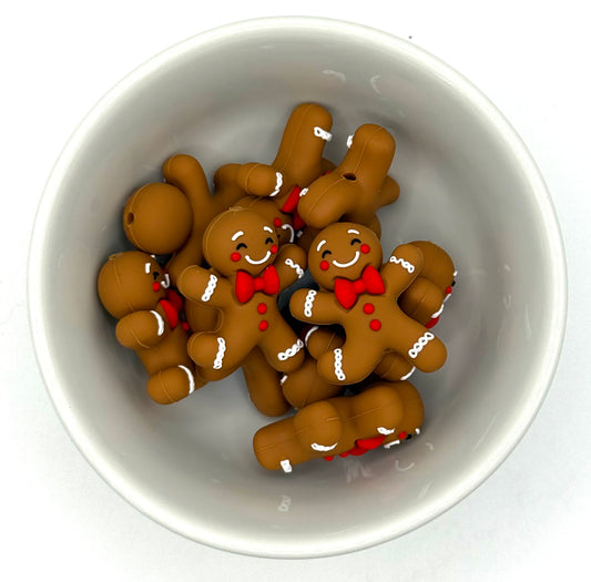Ginger Fancy Moves | Silicone Focal Bead