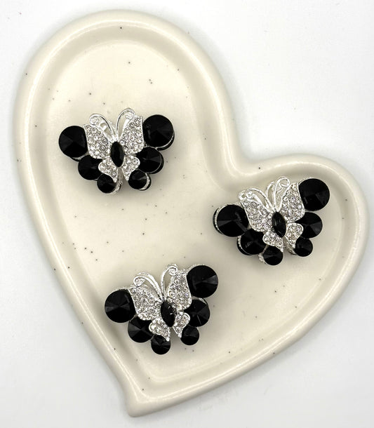Fancy Alloy & Gems Butterfly