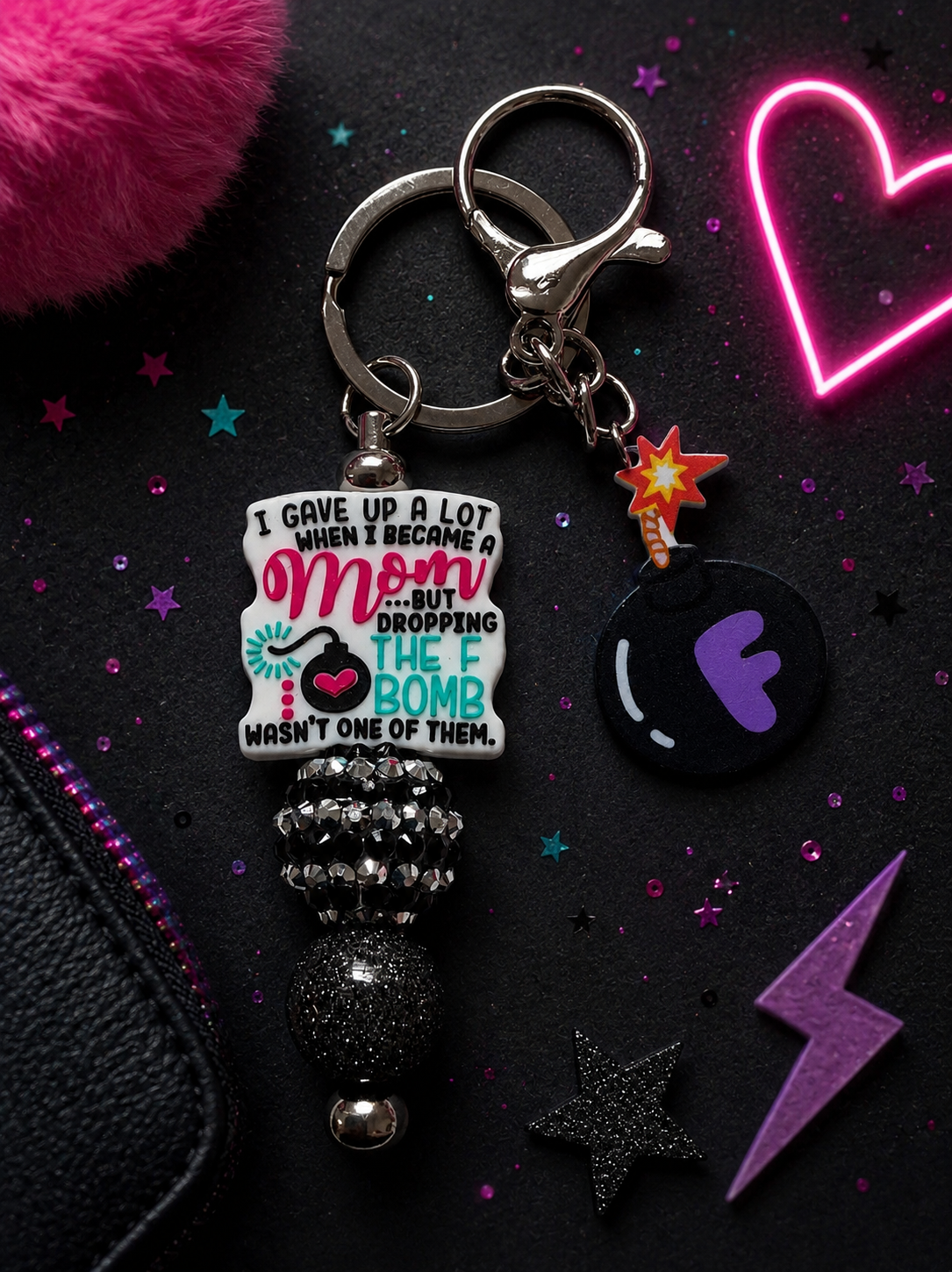 ✨ Sass, Sparkle & Side-Eyes Keybling Collection ✨ | 🌲 Cedar Silicone Collections 🌲 a.k.a. Nana D Designs