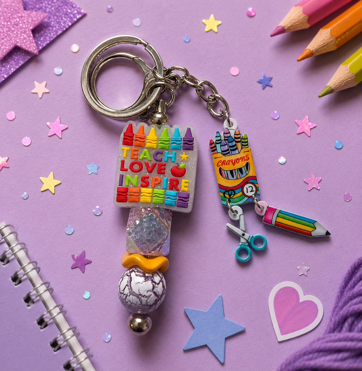 ✨ Sass, Sparkle & Side-Eyes Keybling Collection ✨ | 🌲 Cedar Silicone Collections 🌲 a.k.a. Nana D Designs