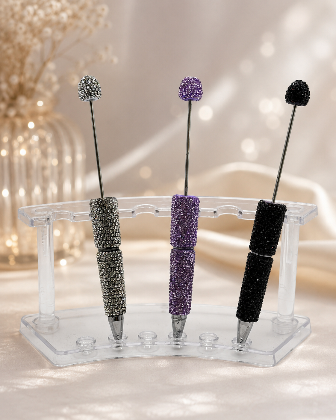 Rhinestone Bling Beadable Pens | Beadables