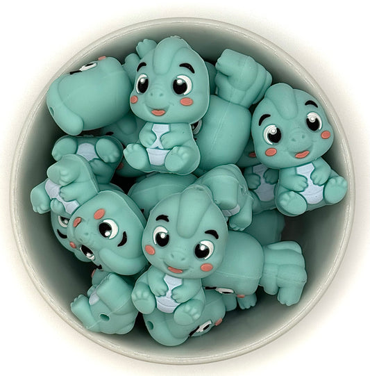 Doodleflame Baby Dragon | 3D Focal Bead