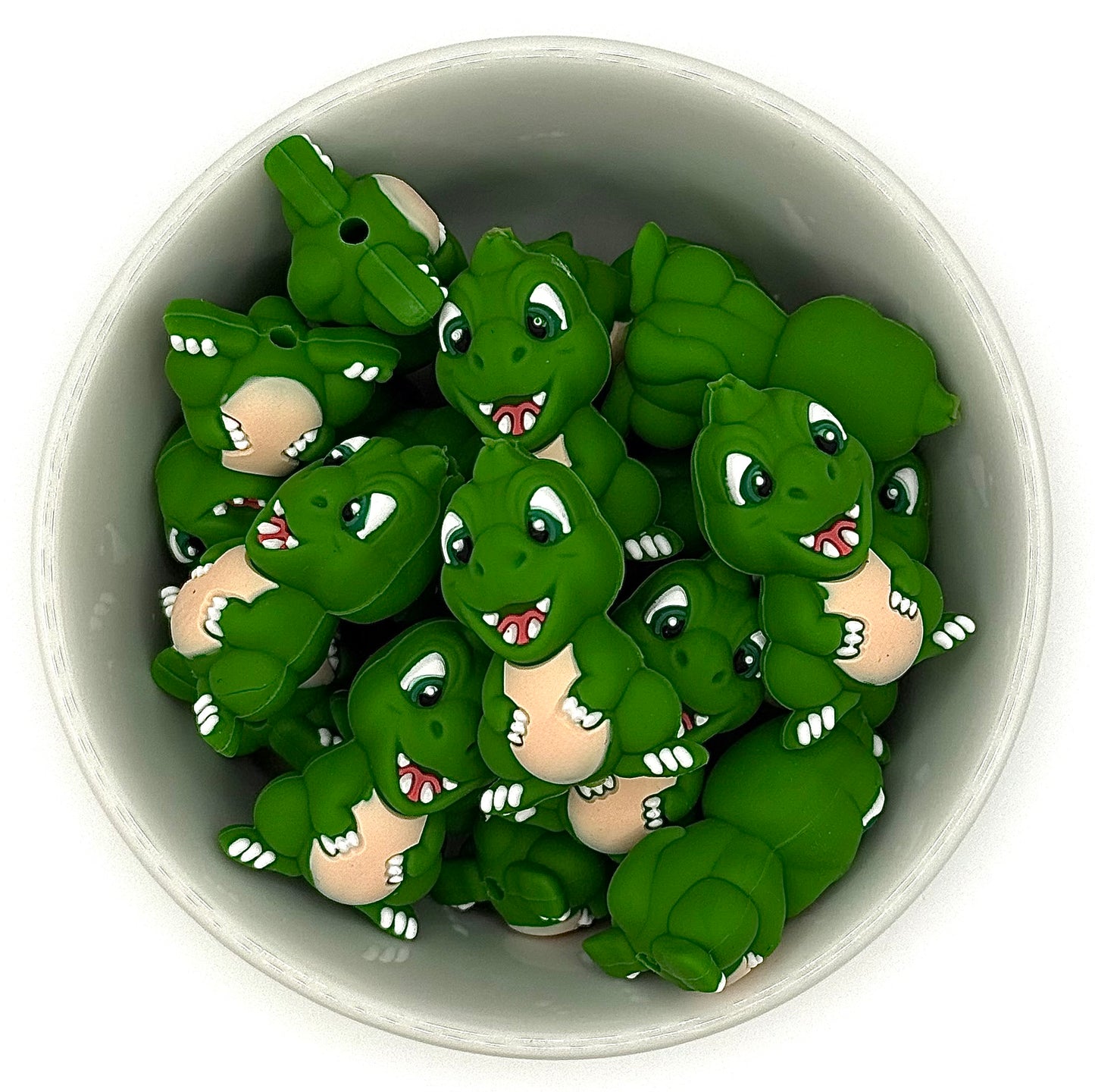 Dottie Dragon | 3D Silicone Focal Bead