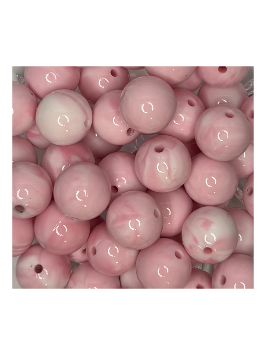 15mm Silicone Round Bead - Glossy